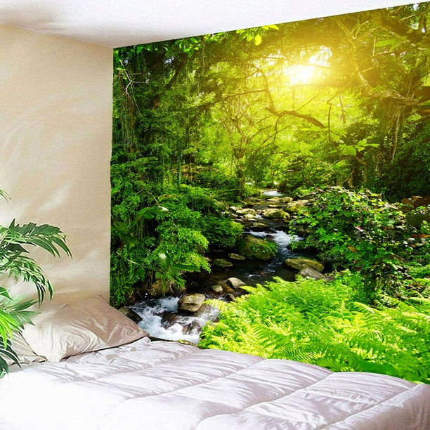 Tapiz Creativo 3D A Prueba De Agua - Mural Decorativo Para Decoración Interiores Y Exteriores 150x130cm 5 Colco Tapiz impermeable 3D