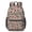 Black-2, variant on 17 Inch Lightweight Backpack,PVC Waterproof Oxford Fabric, Ergonomically Designed, with Large Capacity, Leopard Animal Print