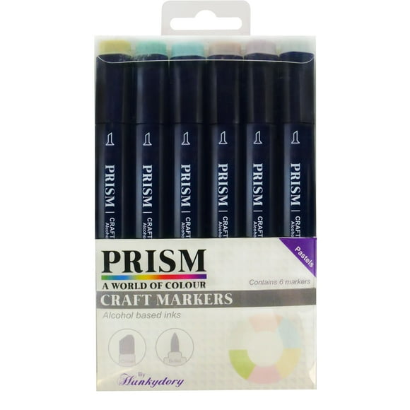Set de Marqueurs de Prisme 3 - Pastels x 6 Stylos