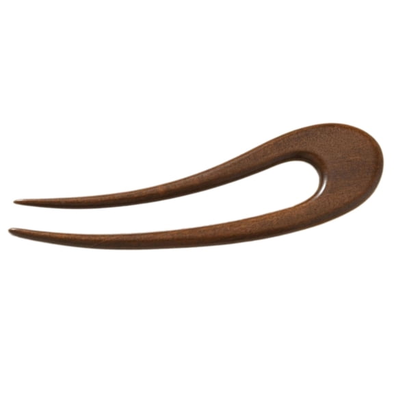 Hair Sticks Natural Wooden U-shape Hairpin For Long Hair Secure Hair Holder Gentle On Hair Buns Hair Styling Tool