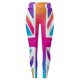 thumbnail image 2 of Gibobby Leggings Gluteos Mujer Pantalones yoga deportivos ajustados moda casual para mujer Leggings estampados coloridos del Día la Independencia（Rosa， XXL), 2 of 4