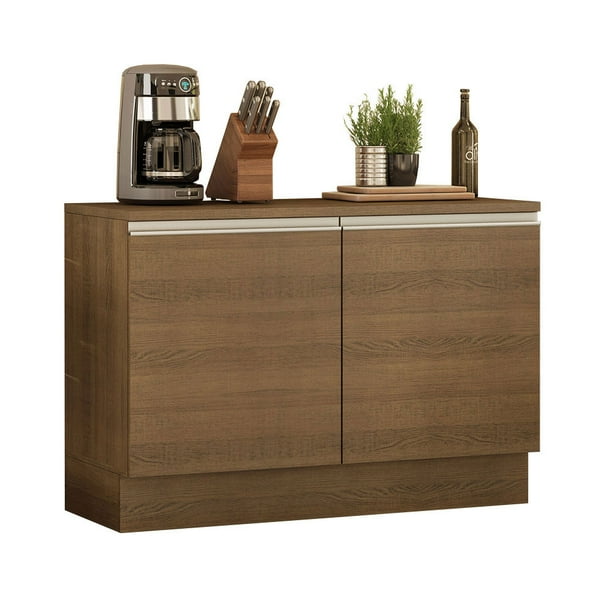 Gabinete Bajo Bufetera Madesa Glamy 120cm Con Encimera MM 01