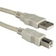 QVS CC2209-03 3 Ft. USB 2.0 Haut Débit Type A Mâle à B Câble Beige Mâle – image 1 sur 1