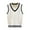 White, variant on Girls Boys Prepp𝗒 Sweater Vest V Neck Knitted Sweater Teen School Vest Warm Sleeveless Jacket Pullover Waistcoat 4T-14Y