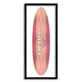 thumbnail image 4 of Stupell Industries Pink Sparkle Fashion Logo Glam Surfboard Design Framed Wall Art, 13 x 30, Design by Madeline Blake, 4 of 5