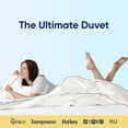 thumbnail image 2 of Vesta Silk-filled All-season Duvet / Comforter / Quilt - 100% Premium Silk Filling, Moisture-wicking and Thermoregulating, Silky Soft and Comfortable, King / Cal King Size, 104’’ X 90'', Mirage White, 2 of 6