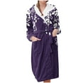 thumbnail image 1 of Birdeem Robes pour Femmes, Pyjamas à Capuche en Flanelle pour la Maison, Longs Pyjamas et Pyjamas, 1 of 1