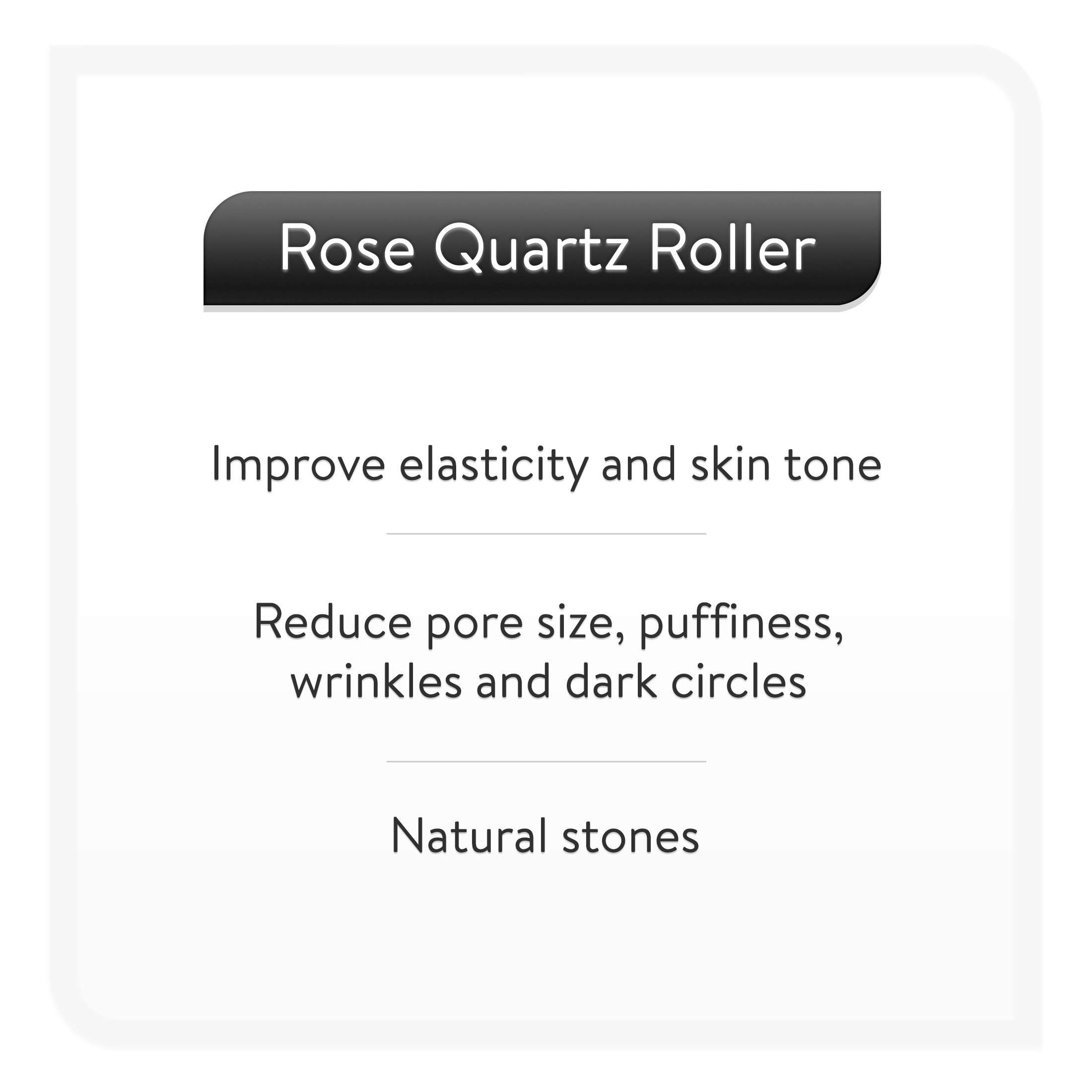 Equate Beauty Rose Quartz Roller - image 4 of 8