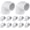 2 Way 90°, variant on 20-Pack 1/2" End Cap PVC Fittings, Furniture Grade Pipe Fittings End Cap for SCH40 PVC Pipe, Pipe Connectors for All DIY Structure and Frames