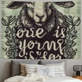 thumbnail image 2 of Orinice Cross Vintage Handwritten Quote Tapestry Wall Hanging Unique Style Graphic Tapestries Home Wall Decor Art for Living Room Bedroom Apartment Farmhouse Dorm 60x50inch, 2 of 6
