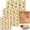 A, variant on 3Pcs Beeswax Wraps for Food, Beeswax Wrap(S M L), Reusable Bees Wax Wraps Beeswax Bread Bag, Food Wrap Cling Wrap Wax Paper Sheets for Food, Beeswax Paper Sandwich Wrap