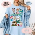 thumbnail image 2 of Disney Zootopia Characters Shirt, Nick Wilde Judy Hopps Shirt, Disney Family Trip Shirt, Zootopia Mickey Balloons Tee, 2 of 4