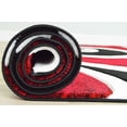 thumbnail image 4 of Planet Rugs Premium 3D Thick Abstract Indoor Area Rug 327 Red 4'x5'3'', 4 of 10