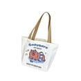 thumbnail image 4 of Bolsa de lona Yinane para uso diario divertida para hacer la compra para viajes primavera y exteriores Estilo B 24 cm x 22,5 cm x 8,5 cm, 4 of 8