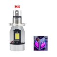 thumbnail image 1 of Moto lampu motor H4 Faros Delanteros De Motocicleta BA20D H6M Niebla 30W 12/24V DRL Luz Ángel LED Bombilla De Ojos, 1 of 4