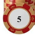thumbnail image 4 of <p>Game Counting Discs, Clear Printing 20pcs Poker Chip Set Large Numbers  For Tabletop Game</p>, 4 of 7