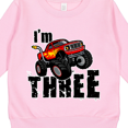 thumbnail image 3 of Inktastic Monster Truck 3rd Birthday Toddler Sweatshirt, 3 of 4