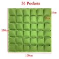 thumbnail image 1 of Bolsa para el cultivo de plantas, decoración para colgar en la pared, bolsa para cultivo, herramientas de jardín, bolsa para flores de fresa, macetas de tela para jardín vertical, sala de estar, 36, 1 of 5
