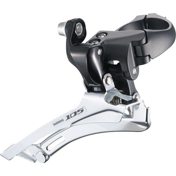 Shimano 105 5700 10Speed 34.9mm Double Front Derailleur Black