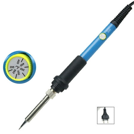 60W Electric Soldering Iron Adjustable Temperature Welding Solder Iron Fast Heating Electronic Repair Tools;60W Electric Soldering Iron Adjustable Temperature Welding (Best Temperature For Soldering Electronics)