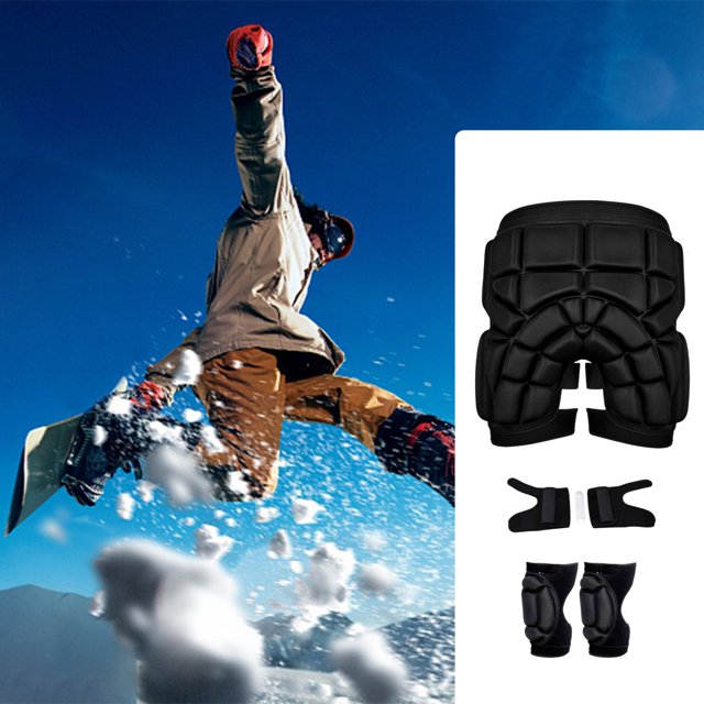 TIMIFIS Sport Ware Roller Skating Ski Skating Bracelet Knee Hip Protection Falls Preventions Adult and Children's Sports Protective Equipment Set Sports Accessories
