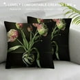 thumbnail image 3 of Orinice Flowers Vase Graphic Decorative Men Women Room Cushion Throw Pillow Cover 20x20in, 3 of 5
