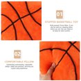 thumbnail image 3 of KONTONTY Basketball Cushion Stuffed Basketball For Children Home Decor Birthday Christmas, 3 of 8