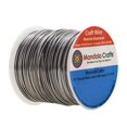 thumbnail image 2 of Mandala Crafts Anodized Aluminum Wire for Sculpting, Armature, Jewelry Making, Gem Metal Wrap, Garden, Colored and Soft, 1 Roll(20 Gauge, Gray), 2 of 3
