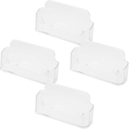 Hytrove Minimalist Square Business Card Display Holder Pc Material