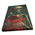thumbnail image 3 of 12x18 inch Decorative Paintings On The Wall Christmas Gift Of Skeleton People,Living Room,Man Cave,Cafes,Lounge Decor Wall Art Canvas Prints,Gift Of Skeleton People Modern Style Decor Poster, 3 of 6