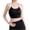 c01Black, variant on High Impact Sports Bras for Women,Racerback Running Bra Workout Crop Tank Tops Push Up Longline Sports Bra Black L