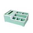 thumbnail image 1 of sostenedor del tejido Caja De Pañuelos Caddy Contenedor Multifunción Para Tocador Escritorio Verde Claro Magideal sostenedor del tejido, 1 of 7
