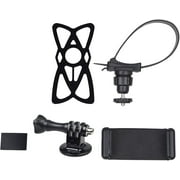 CamKix UTV ATV Side by Side Roll Bar Phone Mount Compatible with Polaris RZR, General, Ranger and Most UTV Brands - Holds Smartphones, GoPro, Other Action Cams - Phone Holder Clip, GoPro Mount