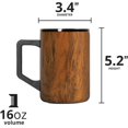 thumbnail image 2 of Taza de café Elemental Summit, aislante, 473 ml, acero inoxidable, 2 of 8
