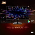 thumbnail image 4 of Restored AOC 24G15N 24" Gaming Monitor, Full HD 1920x1080, 180Hz 1ms, 1x HDMI 2.0, 1x Display Port, Amd Freesync, 3-Sided Frameless, HDR Ready, Console Gaming Ready, 4 of 7