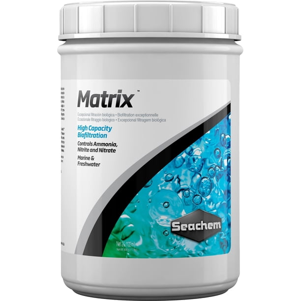 Medio filtrante para acuarios Seachem Matrix 2L de biofiltración