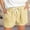 Yellow, variant on Itsame Women Walk Shorts With Pockets Womens Loose Short Sweat Pants Fashionable Tight Casual Shorts Brown Size S