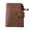 Brown, variant on Womens Wallet Small Credit Card Holder Leather Wallet with ID Window Zipper Pocket