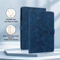 thumbnail image 6 of Case for Samsung Galaxy Tab A9+/ A9 Plus 11 inch 2023 SM-X210/ X215/ X216, Magnetic Clasp Stand Premium PU Leather Case with Pen Holder for Galaxy Tab A9 Plus Tablet Case,Blue, 6 of 9