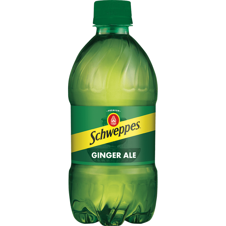 Schweppes Caffeine Free Ginger Ale Soda Pop, 16 fl oz, 6