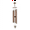 Gold, variant on Wind Chime - 36in Cross/Heart - Silver Tube