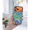 thumbnail image 5 of WIRESTER Shockproof Soft Rubber Cover Case for Apple iPhone 17 Pro Max 6.9" 2025, Irises Vincent Van Gogh, 5 of 5