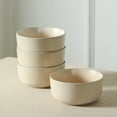 thumbnail image 6 of Earth & Clay Amber 24-Piece Dinnerware Set Stoneware, Beige, 6 of 7