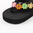 thumbnail image 5 of enyan Womens Sandals Women Footwear- Lightweight and Memory Foam Insole Sandals for Women 2026 - Durable Non-Slip Beach Essentials Flats for Women Sandals,Multicolour,Size 6.5, 5 of 7