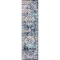 thumbnail image 2 of JONATHAN Y MODERN PERSIAN 2 x 8 Runner Rug, Vintage Medallion - Navy/Light Gray, MDP100B-28, 2 of 7