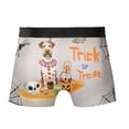 thumbnail image 2 of Trick or Treat Airedale Terrier Funny Mummy Cosplay Pumpkin Candy Basket All Over Print Boxer Briefs Underwear for Men Dad Dale Waterside Dog Lover - 12016, 2 of 6