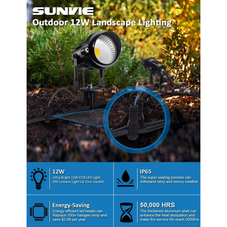 Sunvie led outlet landscape light