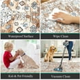 thumbnail image 3 of Boho Kitchen Rugs Sets of 3 Non Slip Rubber Mats for Floor Waterproof and Washable Farmhouse Area Rug Carpet Runner Hallway Laundry Room, 3 of 6
