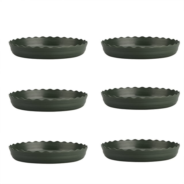 Flower Pot Kit Plant Tray Base Home Garden Decoration Spring Dish Drain Plate Drip Easy To Clean And Wash Plastic Saucer