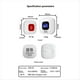 thumbnail image 4 of Buscapersonas Inteligente Tuya con WiFi para Personas Mayores, Botón de Llamada SOS, de Alerta de Emergencia SOS para Pacientes Mayores en Residencias de Ancianos., 4 of 5